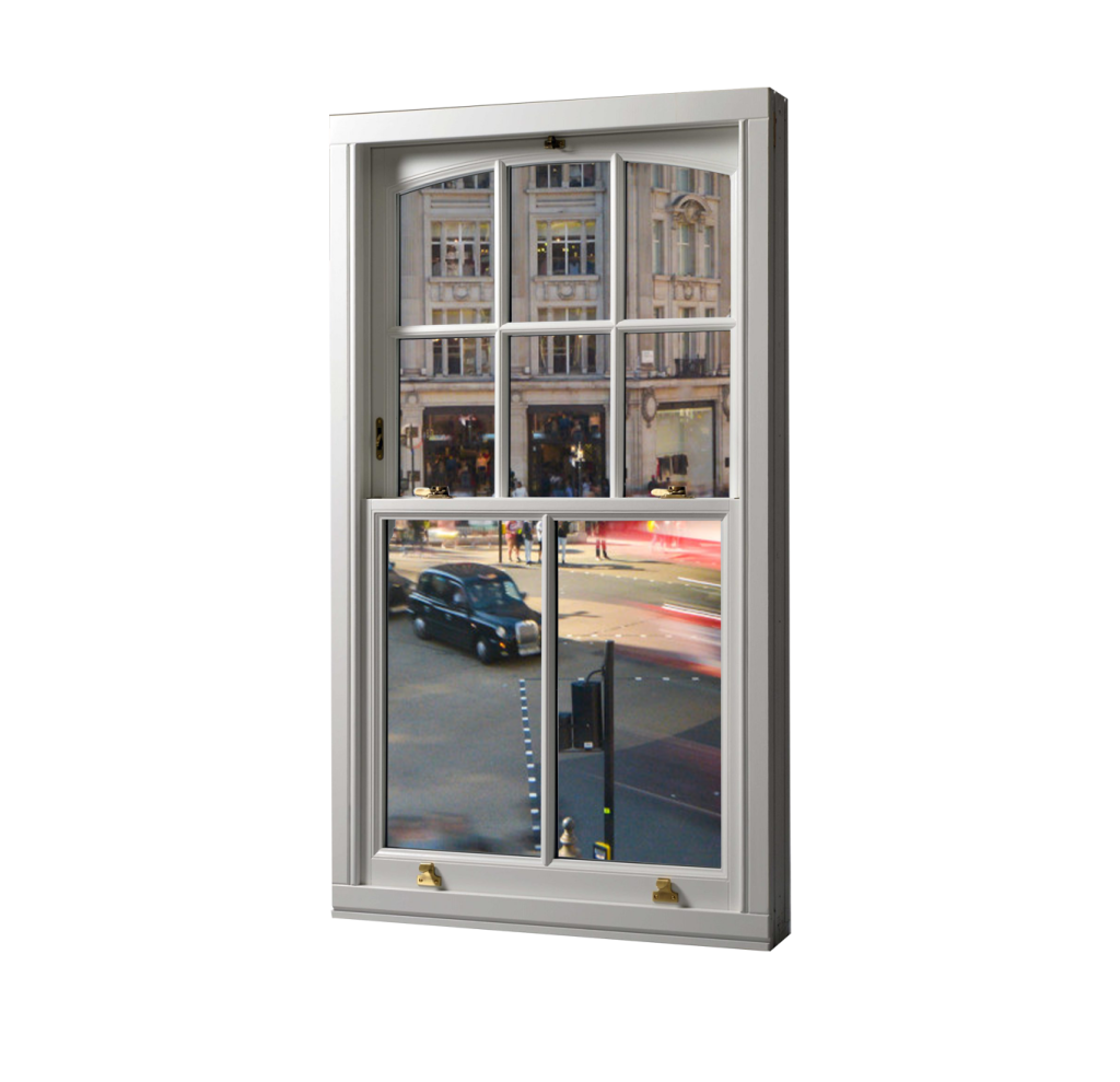 Sound window secondary glazing acoustic performance diagram